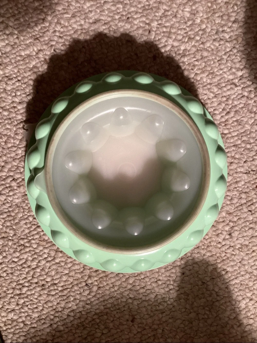 🌟3/$20🌟Vintage Tupperware Jello or Ice Ring Mold Green 3-Piece